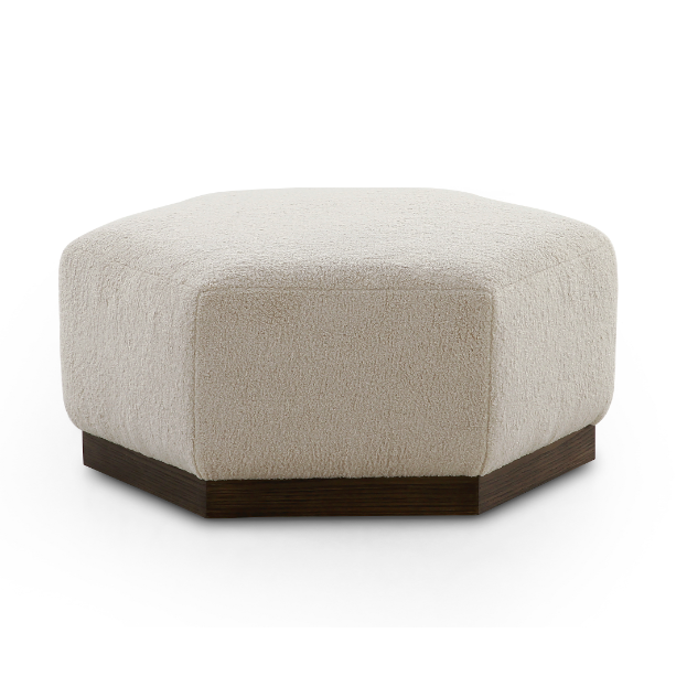 Livi Ottoman-Four Hands-FH-228606-005-Stools & Ottomans36"-Cardiff Taupe-4-France and Son