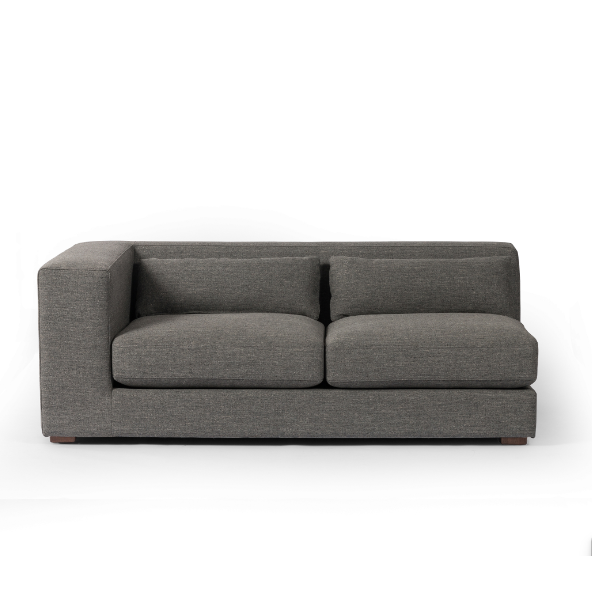 Sena Laf Sofa Pc-Alcala Graphite-Four Hands-FH-231820-001-Sofas-1-France and Son