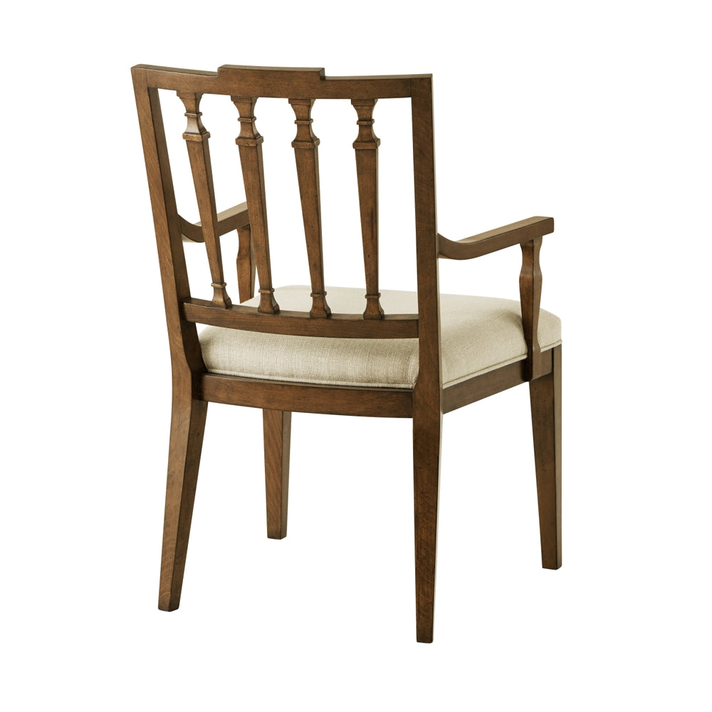 The Tristan Dining Armchair - Set of 2-Theodore Alexander-THEO-TA41003.1BNP-Dining ChairsElsa-8-France and Son