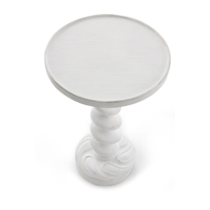 The Croix Accent Table-Theodore Alexander-THEO-TA50007.C148-Side TablesBoden Finish with White Tipping-9-France and Son