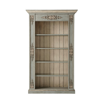 The Landry Bookcase-Theodore Alexander-THEO-TA63001.C148-Bookcases & CabinetsBoden Finish with White Tipping-5-France and Son