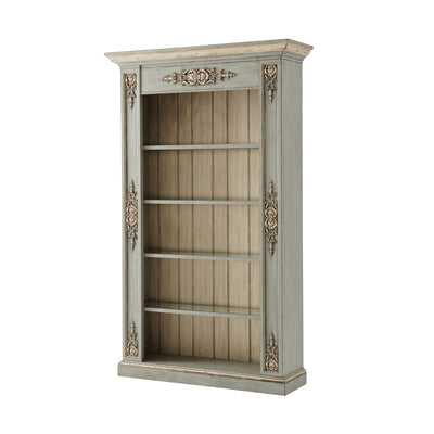 The Landry Bookcase-Theodore Alexander-THEO-TA63001.C148-Bookcases & CabinetsBoden Finish with White Tipping-3-France and Son