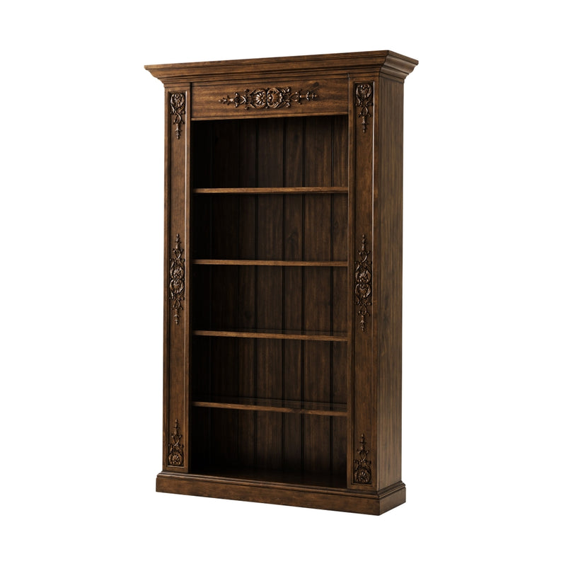 The Landry Bookcase-Theodore Alexander-THEO-TA63001.C148-Bookcases & CabinetsBoden Finish with White Tipping-9-France and Son