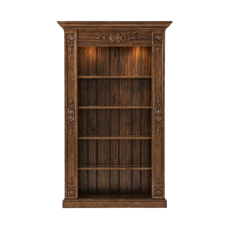 The Landry Bookcase-Theodore Alexander-THEO-TA63001.C148-Bookcases & CabinetsBoden Finish with White Tipping-11-France and Son