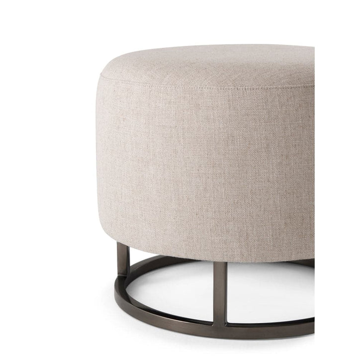 Beau Ottoman-Theodore Alexander-STOCKR-THEO-TAS44004.1BBQ-Stools & OttomansGunmetal-2-France and Son