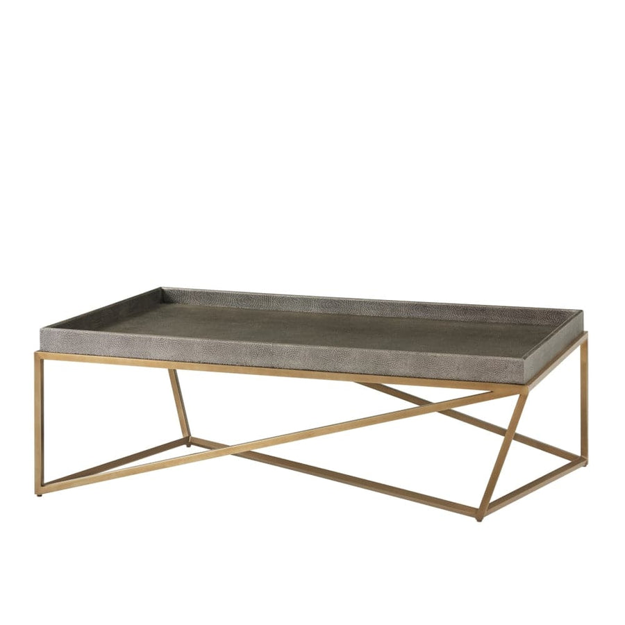 Crazy X Tray Cocktail Table-Theodore Alexander-THEO-TAS51012.C078-Coffee TablesTempest-1-France and Son