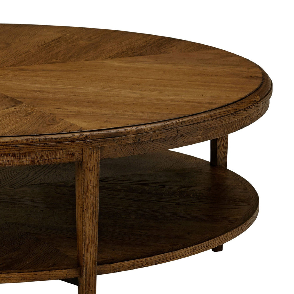 Nova Round Cocktail Table II-Theodore Alexander-STOCKR-THEO-TAS51062.C254-Coffee Tables-2-France and Son