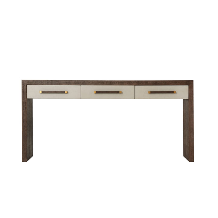 Isher Console Table-Theodore Alexander-THEO-TAS53003.C076-Console TablesCardamon-3-France and Son