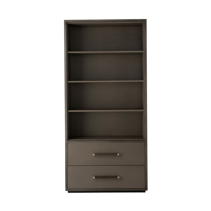 Rowley Bookcase-Theodore Alexander-THEO-TAS61002.C076-Bookcases & CabinetsCardamon-4-France and Son