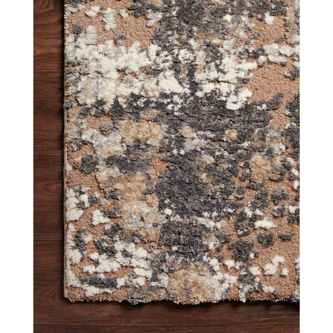 Theory THY-04 Taupe / Grey Area Rug-Loloi-LOLOI-THRYTHY-04TAGY2740-Rugs2'-7" x 4'-3-France and Son