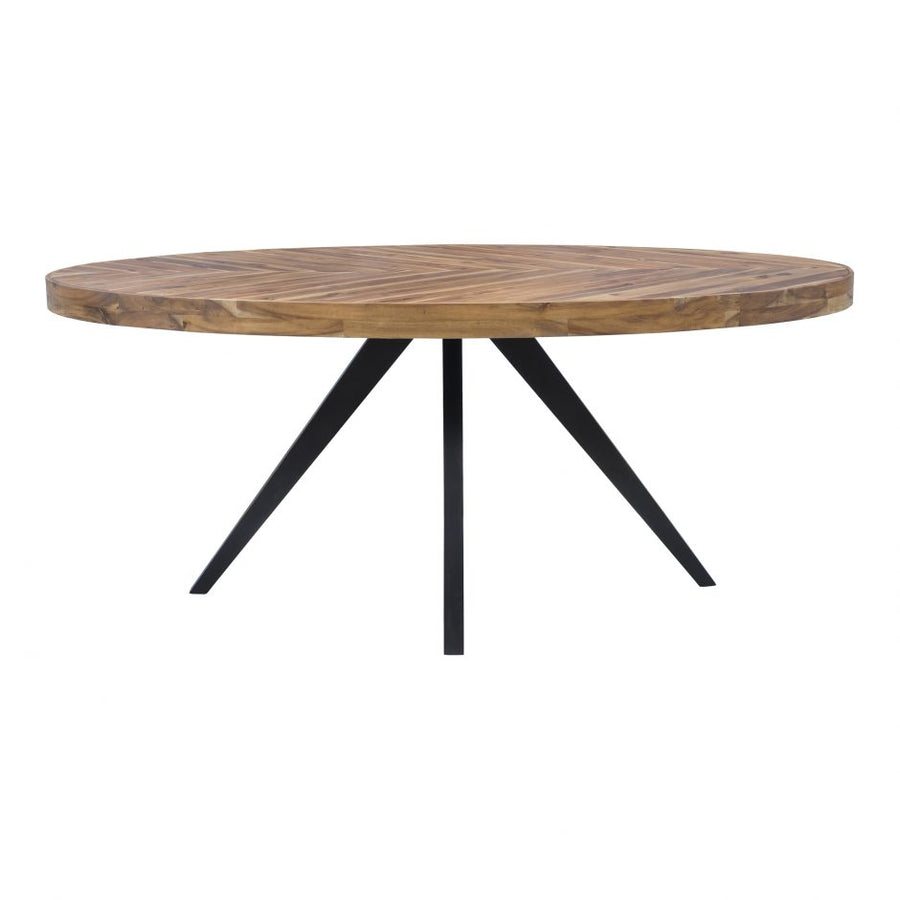 Parq Oval Dining Table-Moes-MOE-TL-1019-14-Dining Tables-1-France and Son