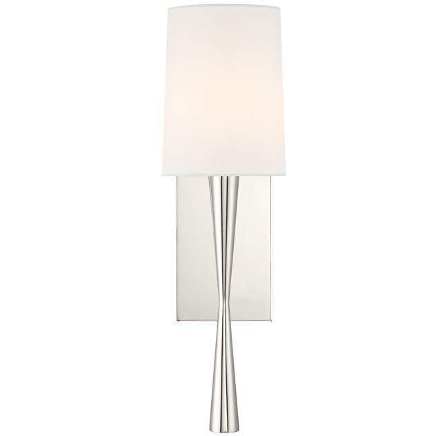 Trenton 1 Light Forged Sconce-Crystorama Lighting Company-CRYSTO-TRE-221-PN-Wall LightingSilver-3-France and Son