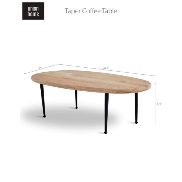 Taper Coffee Table-Union Home Furniture-UNION-LVR00398-Coffee Tables-3-France and Son