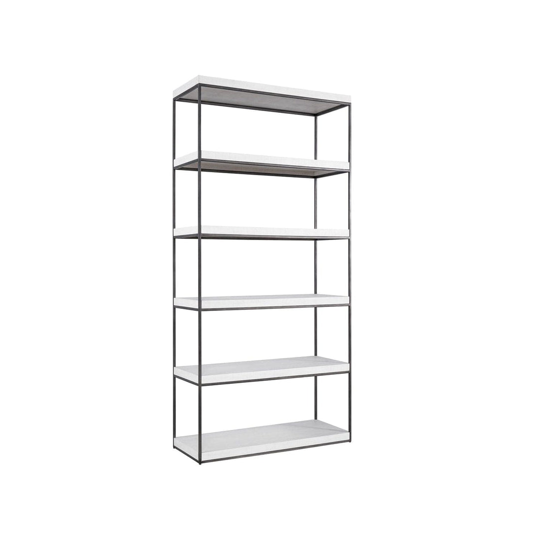 Braxton Etagere-Universal Furniture-UNIV-U011A850-Bookcases & CabinetsWhite-5-France and Son