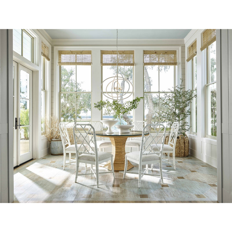 Getaway Nantucket Round Dining Table w/Glass Top-Universal Furniture-UNIV-U033E654-Dining Tables-5-France and Son