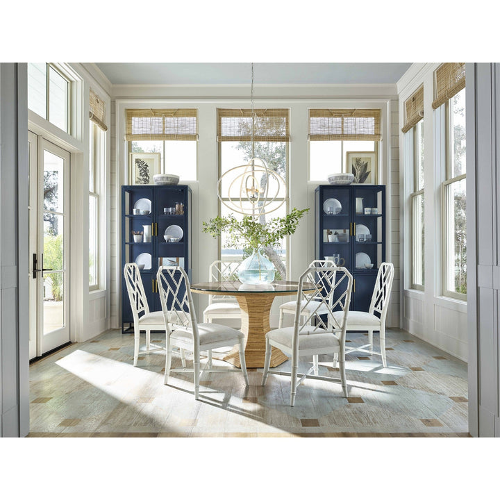 Getaway Santorini Tall Metal Kitchen Cabinet-Universal Furniture-UNIV-U033C676-Bookcases & Cabinets-2-France and Son