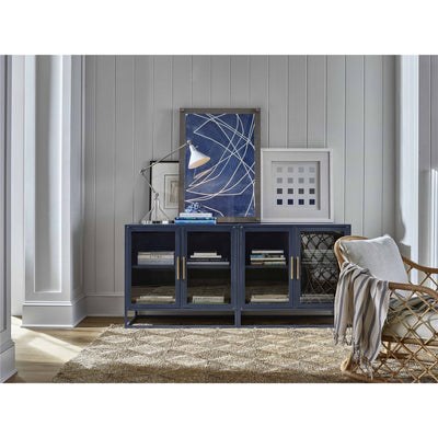 Getaway Santorini Short Metal Kitchen Cabinet-Universal Furniture-UNIV-U033C674-Bookcases & Cabinets-2-France and Son