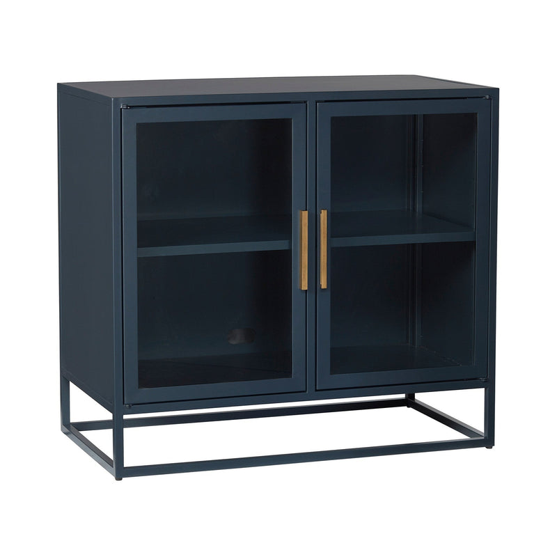 Getaway Santorini Short Metal Kitchen Cabinet-Universal Furniture-UNIV-U033C674-Bookcases & Cabinets-1-France and Son