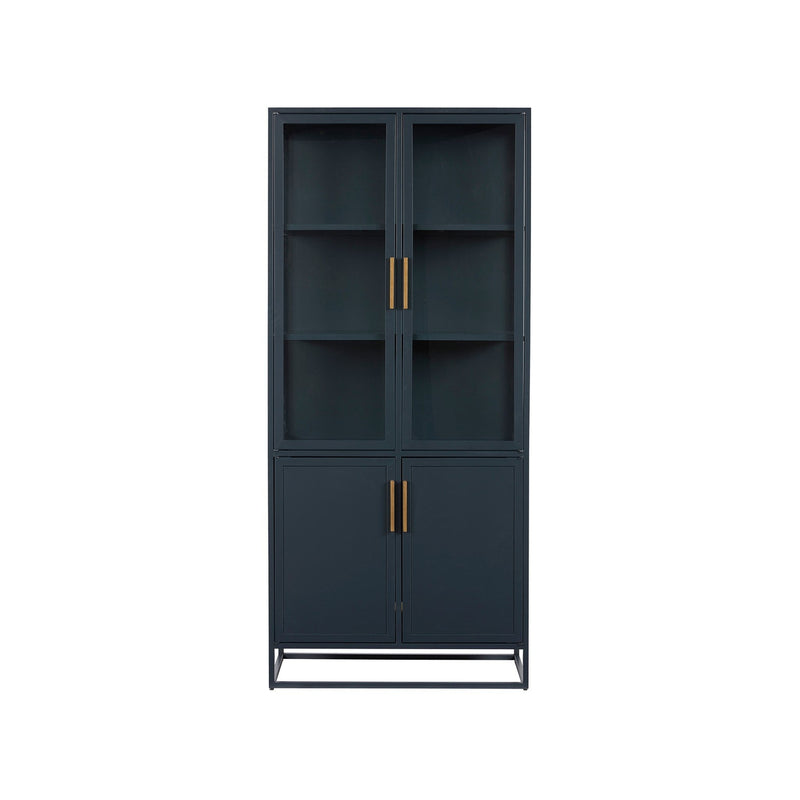 Getaway Santorini Tall Metal Kitchen Cabinet-Universal Furniture-UNIV-U033C676-Bookcases & Cabinets-4-France and Son