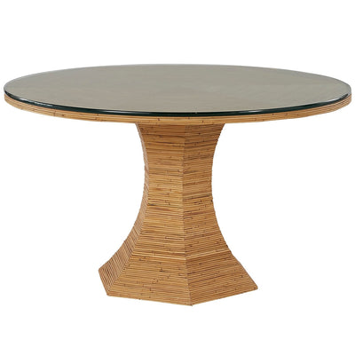 Getaway Nantucket Round Dining Table w/Glass Top-Universal Furniture-UNIV-U033E654-Dining Tables-1-France and Son