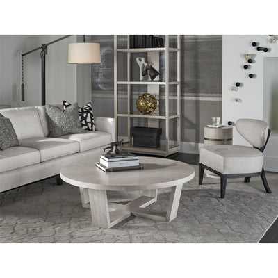 Siltstone Gray Round Cocktail Table-Universal Furniture-UNIV-U042818-Coffee Tables-2-France and Son