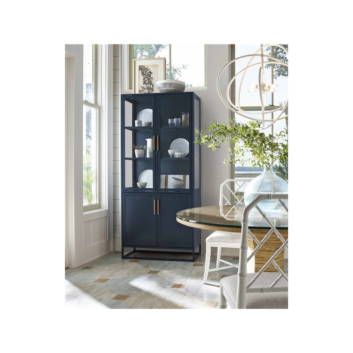Getaway Santorini Tall Metal Kitchen Cabinet-Universal Furniture-UNIV-U033C676-Bookcases & Cabinets-3-France and Son