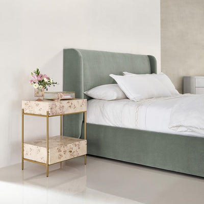 Tranquility Bedside Table-Universal Furniture-STOCKR-UNIV-U195A351-Nightstands-2-France and Son