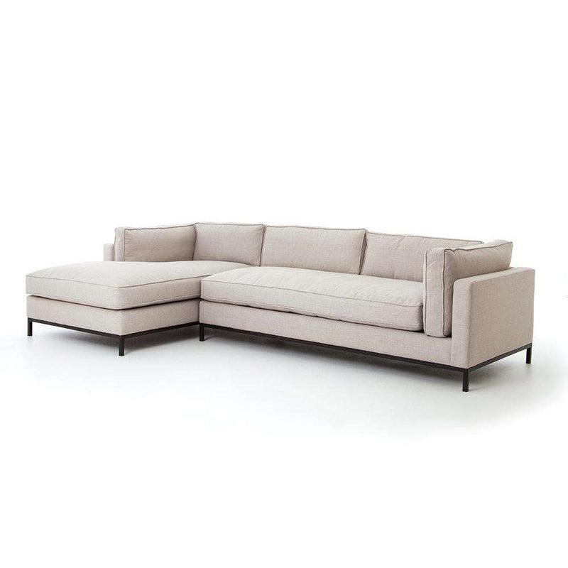 Grammercy Sectional-Four Hands-FH-UATR-001-Sectionals2 PC Left Chaise-Bennett Moon-8-France and Son