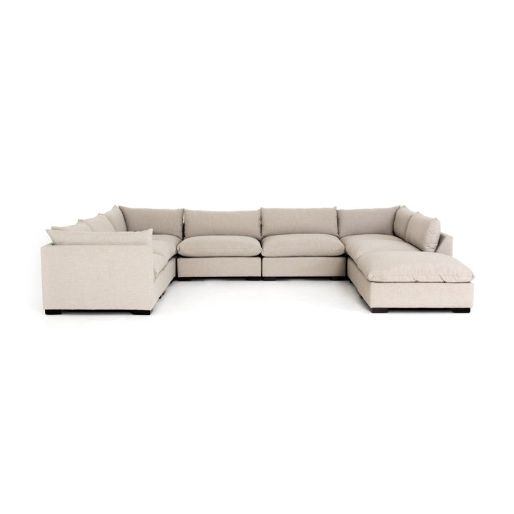 Westwood Sectional with Ottoman-Four Hands-FH-UATR-S09-925-Sectionals7-Pc Sectional-Bennett Moon-18-France and Son