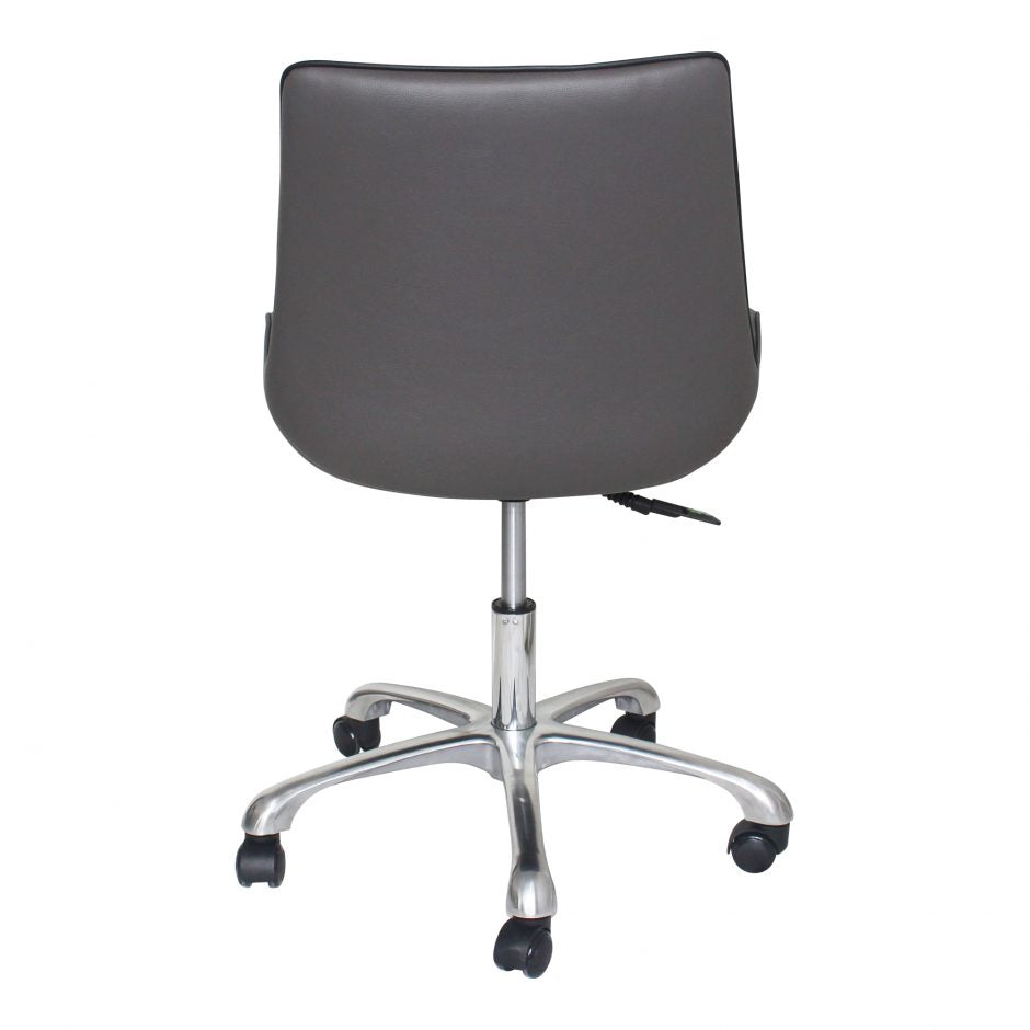 Mack Swivel Office Chair Grey-Moes-MOE-UU-1010-41-Task Chairs-2-France and Son