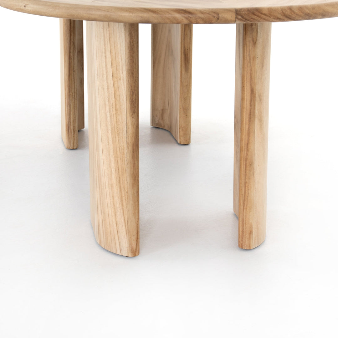 Lunas Oval Dining Table-Four Hands-FH-UWES-247-Dining TablesGold Guanacaste-3-France and Son