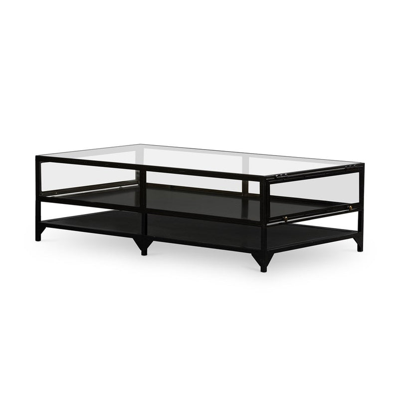 Shadow Box Coffee Table-Four Hands-FH-VBEL-F038-Coffee TablesBlack-1-France and Son