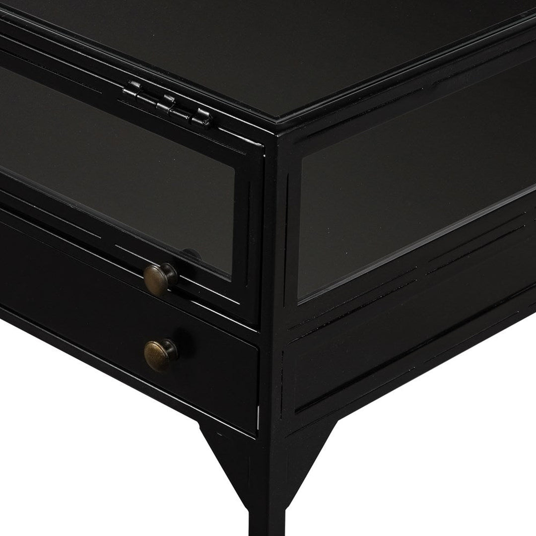 Belmont Shadow Box End Table-Four Hands-STOCKR-FH-VBEL-F039-Side Tables-10-France and Son