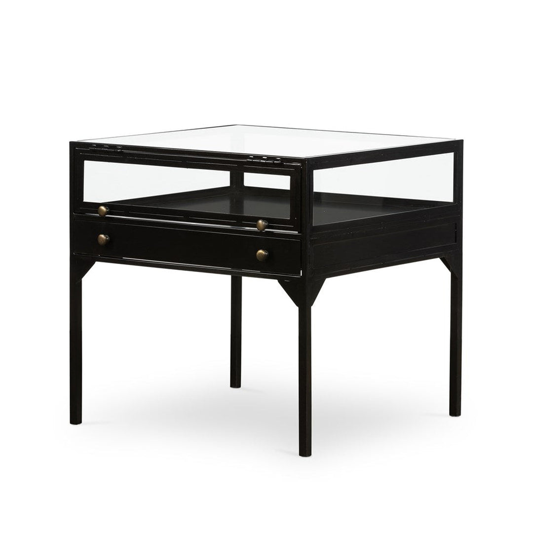 Belmont Shadow Box End Table-Four Hands-STOCKR-FH-VBEL-F039-Side Tables-6-France and Son