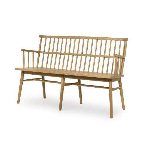 Lewis Windsor Bench-Four Hands-FH-VBFS-020B-BenchesSandy Oak-1-France and Son