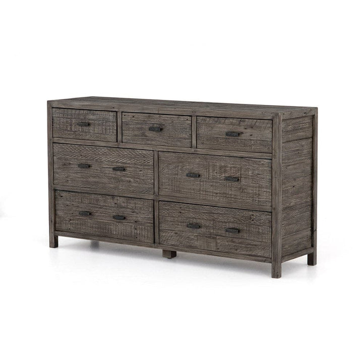 Caminito 7 Drawer Dresser-Four Hands-FH-VCNB-14-55-DressersRustic Black Olive-8-France and Son