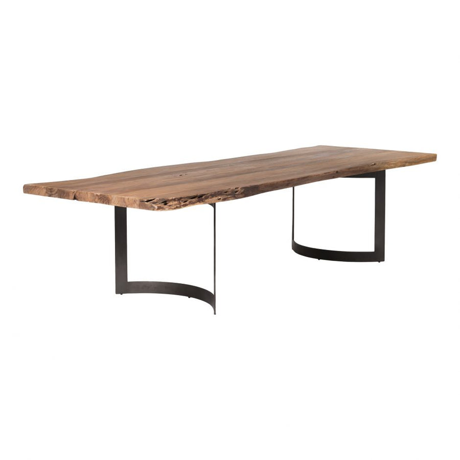 Bent Dining Table Small Smoked-Moes-MOE-VE-1001-03-Dining Tables-1-France and Son