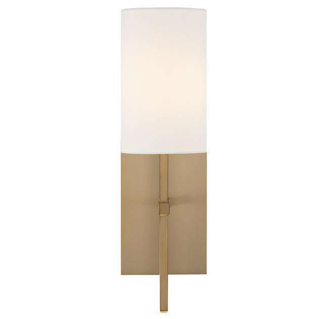 Veronica 1 Light Sconce-Crystorama Lighting Company-CRYSTO-VER-241-AG-Wall LightingGold-1-France and Son