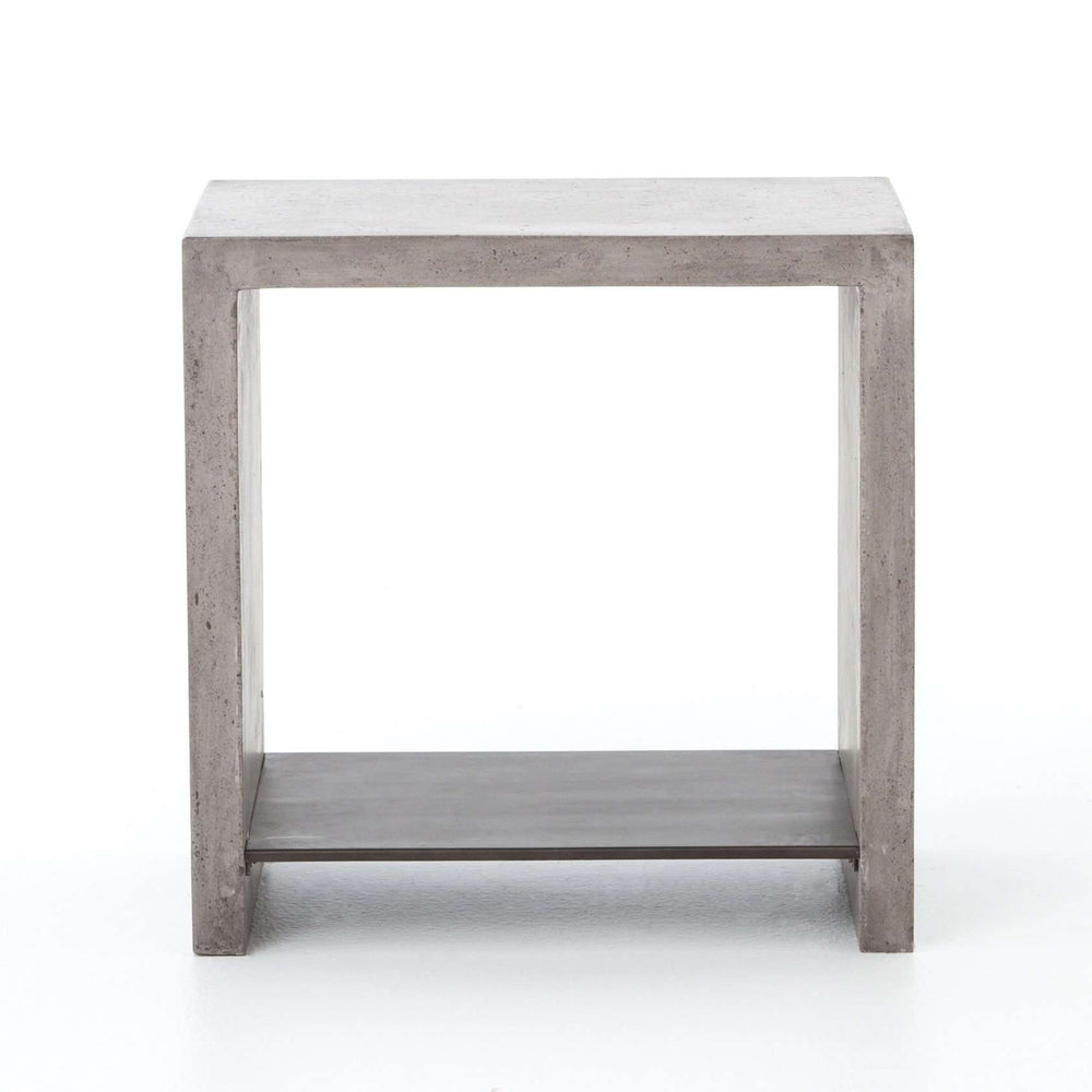 Hugo End Table - Dark Grey-Four Hands-FH-VEVR-003-Side Tables-2-France and Son