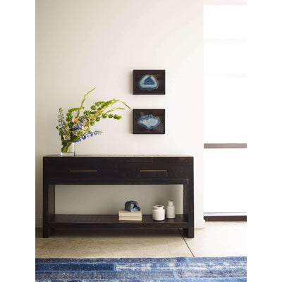 Suki Console Table - Burnished Black-Four Hands-FH-VHAD-F085-Console Tables-5-France and Son