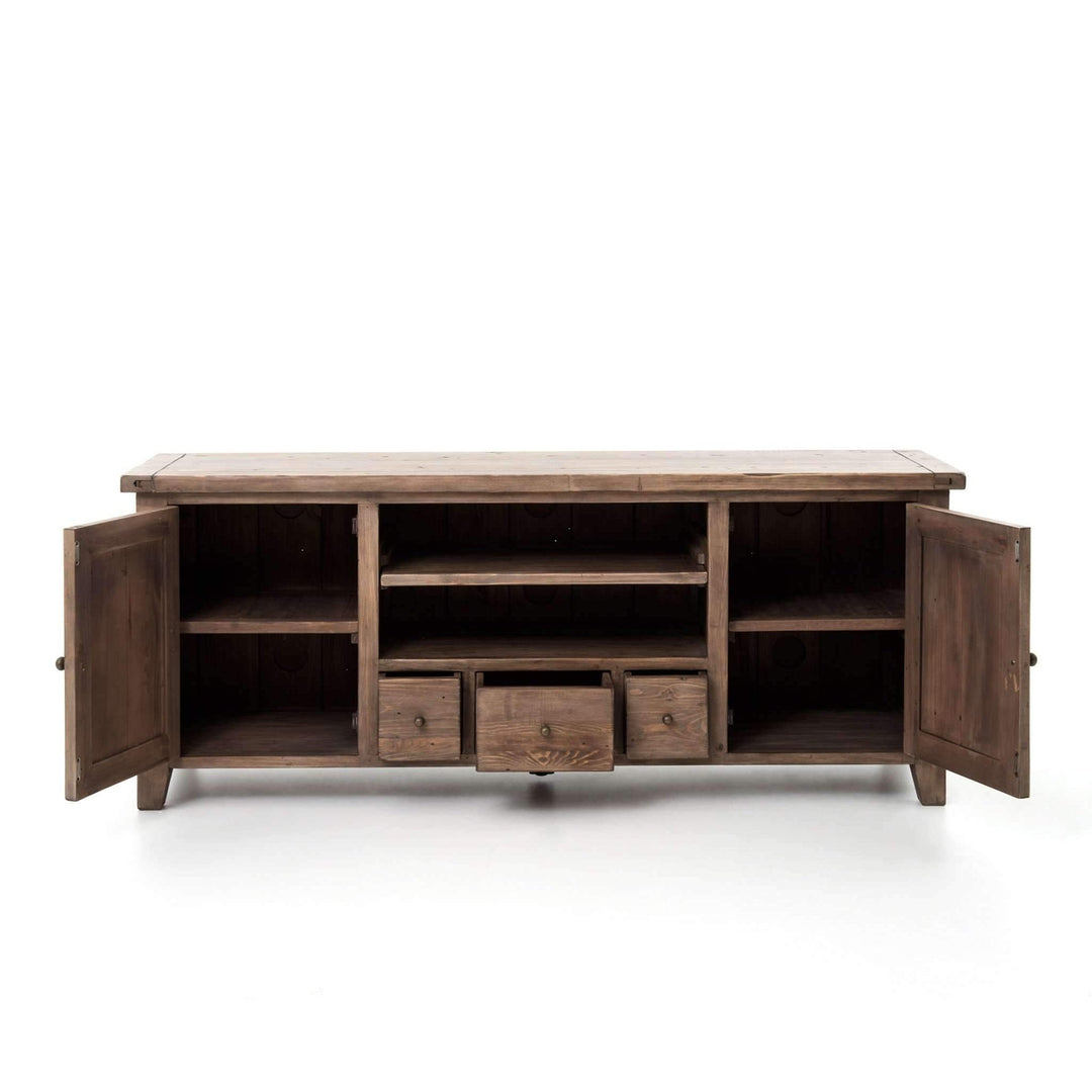 Irish Coast TV Console 3drw/2dr-Sun Ash-Four Hands-FH-VICA-13-11-Media Storage / TV Stands-4-France and Son