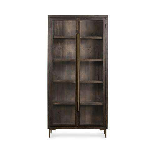 Wyeth Cabinet - Dark Carbon-Four Hands-FH-108388-005-Bookcases & Cabinets-1-France and Son