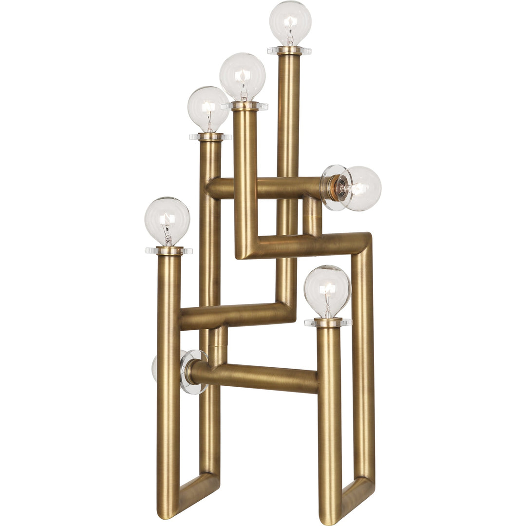 Jonathan Adler Milano Table Lamp-Robert Abbey Fine Lighting-ABBEY-902-Table LampsPolished Brass Finish-7-France and Son
