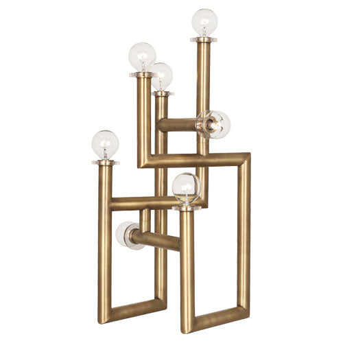 Jonathan Adler Milano Table Lamp-Robert Abbey Fine Lighting-ABBEY-WB902-Table LampsWarm Brass Finish-6-France and Son