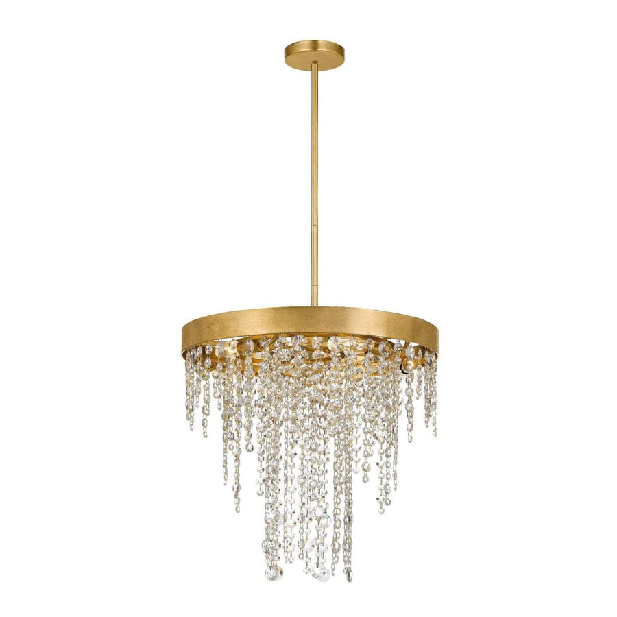 Winham 5 Light Crystal Chandelier-Crystorama Lighting Company-CRYSTO-WIN-615-GA-CL-MWP-Chandeliers-1-France and Son