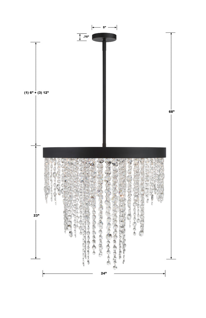 Winham 6 Light Chandelier-Crystorama Lighting Company-CRYSTO-WIN-616-GA-CL-MWP-ChandeliersAntique Gold-9-France and Son