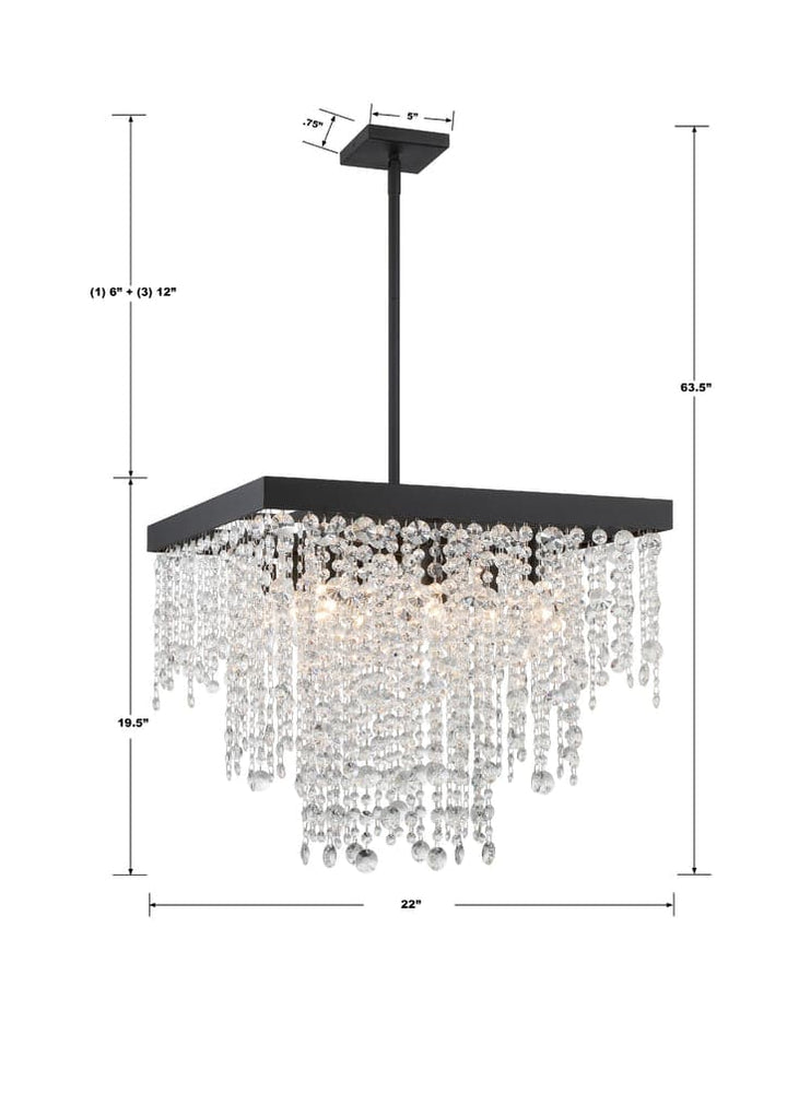 Winham 8 Light Chandelier-Crystorama Lighting Company-CRYSTO-WIN-618-GA-CL-MWP-ChandeliersAntique Gold-10-France and Son