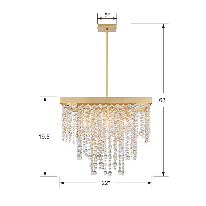 Winham 8 Light Chandelier-Crystorama Lighting Company-CRYSTO-WIN-618-GA-CL-MWP-Chandeliers-5-France and Son