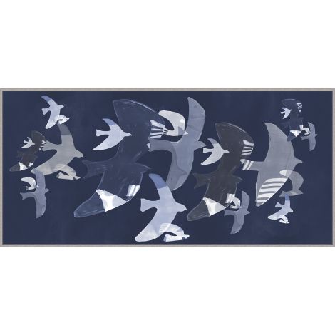 Dusk Flock-Wendover-WEND-WTUR0469-Wall Art-1-France and Son
