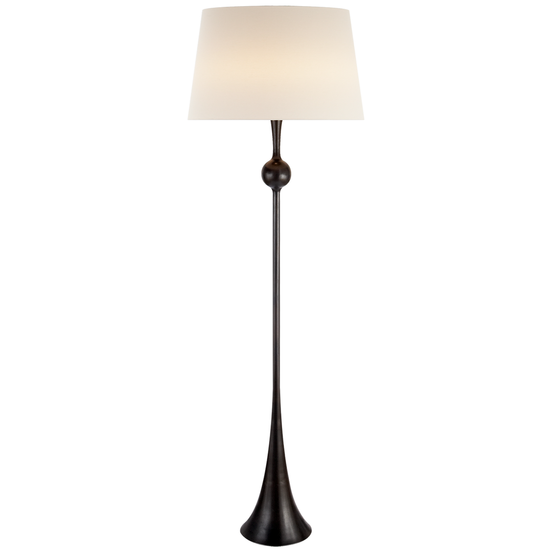 Dorado Floor Lamp-Visual Comfort-VISUAL-ARN 1002AI-L-Floor LampsAged Iron-3-France and Son